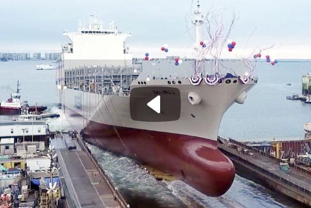 澳博体育app下载's Lurline ship christened